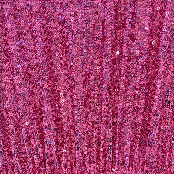 RIXO Pink Sequins Dress Valentine’s Day - Picture 4 of 5